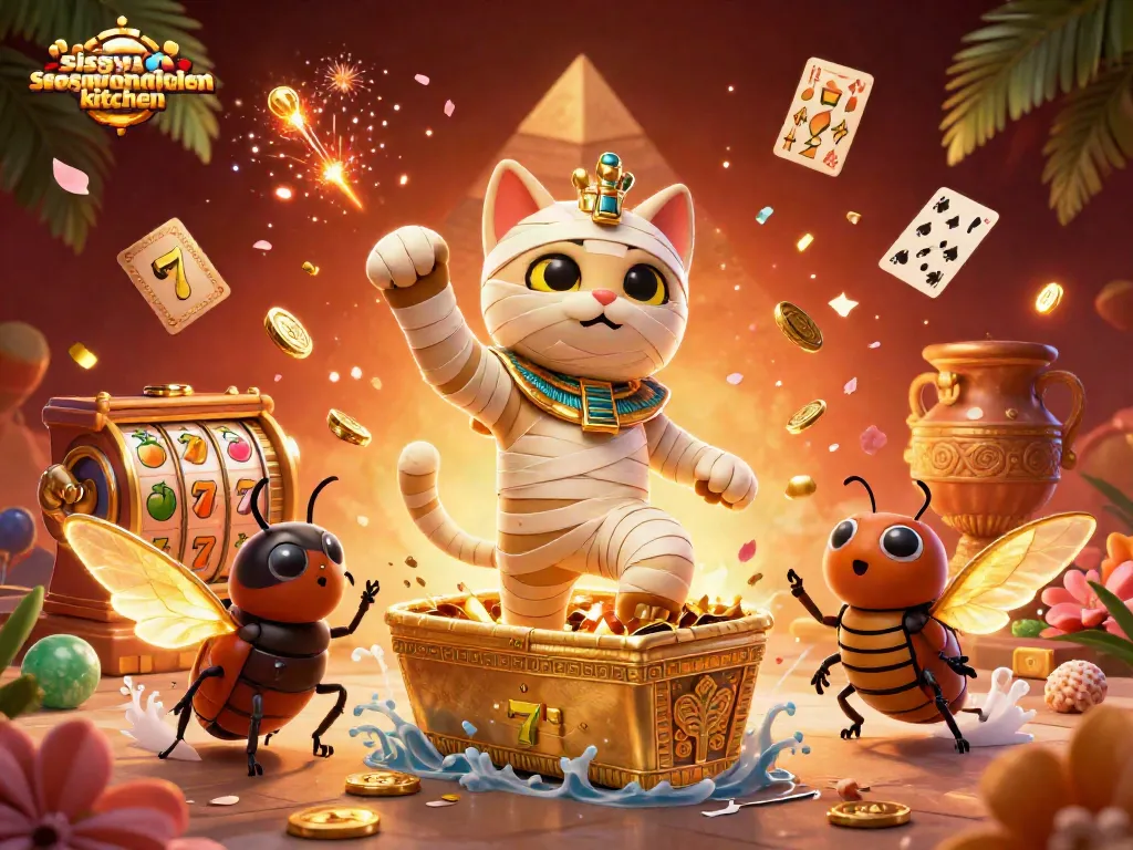 Sissy's Southern Kitchen showcases unique gambling excitement with vibrant slot machines and mystical Egyptian themes.