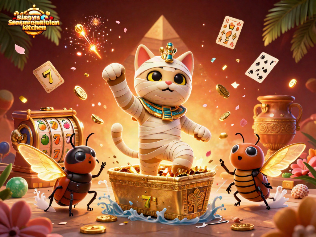 Sissy's Southern Kitchen showcases unique gambling excitement with vibrant slot machines and mystical Egyptian themes.